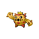 Cacnea shiny front-facing sprite from Pokémon Diamond