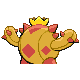 Cacnea shiny back-facing sprite from Pokémon Platinum