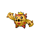 Cacnea shiny front-facing sprite from Pokémon Platinum