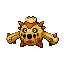 Cacnea shiny front-facing sprite from Pokémon Sapphire