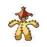 Cacturne shiny front-facing sprite from Pokémon White