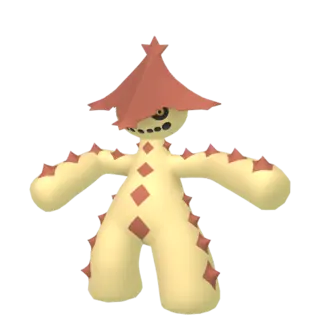 Cacturne shiny front-facing sprite from Pokémon Scarlet