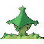 Cacturne back-facing sprite from Pokémon Ruby