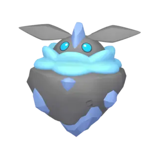 Carbink shiny front-facing sprite from Pokémon Moon