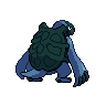 Carracosta shiny back-facing sprite from Pokémon Black 2