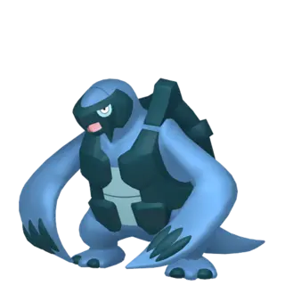 Carracosta shiny front-facing sprite from Pokémon Ultra Moon