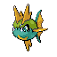 Carvanha shiny front-facing sprite from Pokémon Emerald