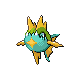 Carvanha shiny front-facing sprite from Pokémon HeartGold
