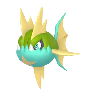 Carvanha shiny front-facing sprite from Pokémon Moon