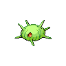 Cascoon shiny front-facing sprite from Pokémon White
