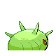 Cascoon shiny back-facing sprite from Pokémon Pearl