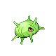 Cascoon shiny front-facing sprite from Pokémon Pearl