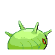 Cascoon shiny back-facing sprite from Pokémon SoulSilver