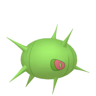 Cascoon shiny front-facing sprite from Pokémon Y