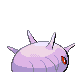Cascoon back-facing sprite from Pokémon Platinum