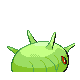 Cascoon shiny back-facing sprite from Pokémon Platinum