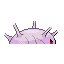 Cascoon back-facing sprite from Pokémon Sapphire