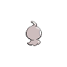Castform back-facing sprite from Pokémon Black