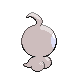 Castform back-facing sprite from Pokémon Pearl