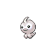 Castform front-facing sprite from Pokémon Pearl