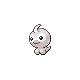 Castform front-facing sprite from Pokémon Platinum