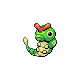 Caterpie front-facing sprite from Pokémon Diamond