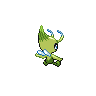 Celebi back-facing sprite from Pokémon Black 2