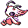 Celebi shiny front-facing sprite from Pokémon Crystal