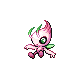 Celebi shiny front-facing sprite from Pokémon Pearl