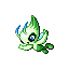 Celebi front-facing sprite from Pokémon Emerald