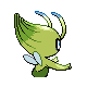 Celebi back-facing sprite from Pokémon SoulSilver