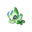 Celebi front-facing sprite from Pokémon Ruby