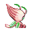 Celebi shiny back-facing sprite from Pokémon Ruby