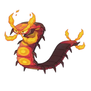 Centiskorch official artwork