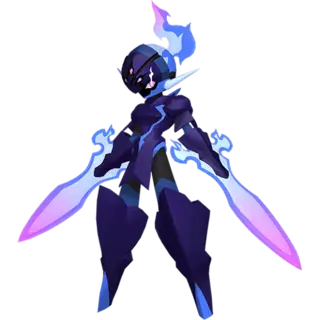 Ceruledge front-facing sprite from Pokémon Violet
