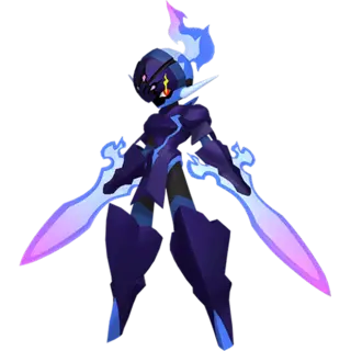 Ceruledge shiny front-facing sprite from Pokémon Violet