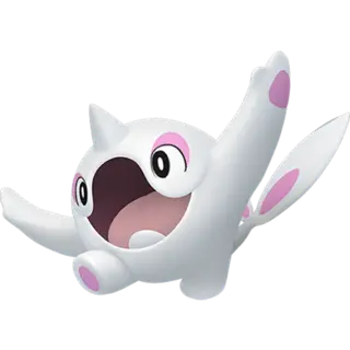 Cetoddle front-facing sprite from Pokémon Violet