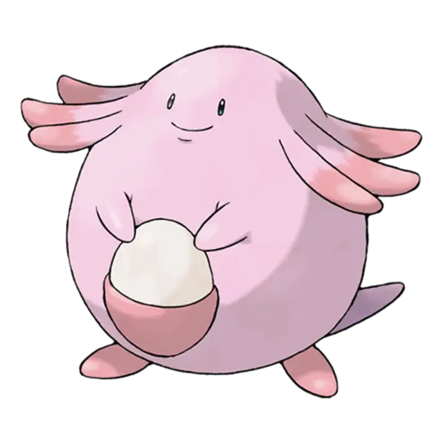 Chansey, the Egg Pokémon — Normal-type Pokémon official artwork