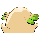 Chansey shiny back-facing sprite from Pokémon Pearl