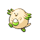 Chansey shiny front-facing sprite from Pokémon Pearl
