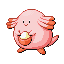 Chansey front-facing sprite from Pokémon Emerald