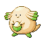 Chansey shiny front-facing sprite from Pokémon Emerald