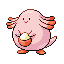 Chansey front-facing sprite from Pokémon FireRed