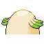 Chansey shiny back-facing sprite from Pokémon FireRed