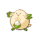Chansey shiny front-facing sprite from Pokémon SoulSilver