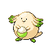 Chansey shiny front-facing sprite from Pokémon Platinum