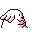 Chansey back-facing sprite from Pokémon Red