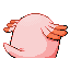 Chansey back-facing sprite from Pokémon Sapphire