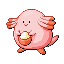 Chansey front-facing sprite from Pokémon Sapphire