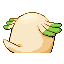Chansey shiny back-facing sprite from Pokémon Sapphire